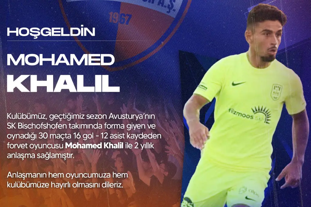 Hoş Geldin Mohamed Khalil