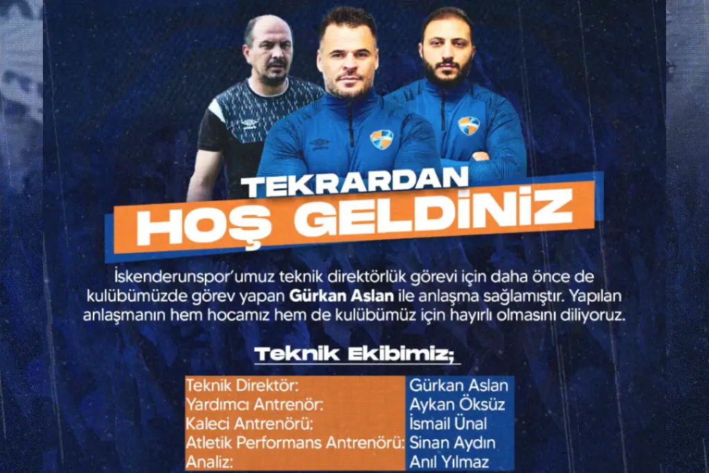Teknik Direktörümüz Gürkan Aslan Oldu