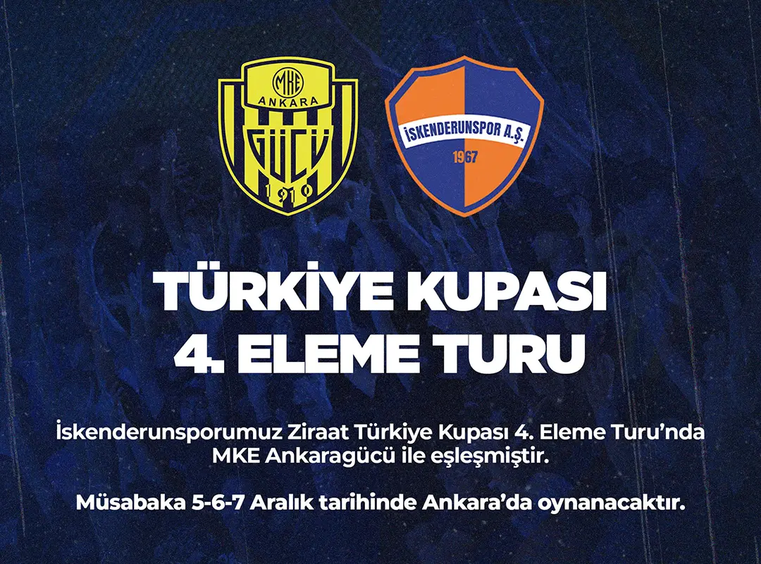 ZTK 4. Eleme Turu’nda Rakibimiz MKE Ankaragücü Old