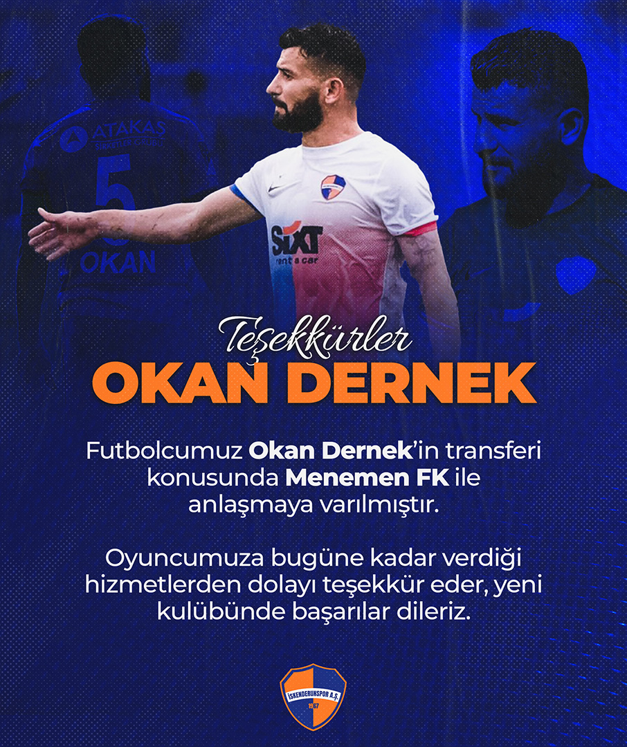 Teşekkürler Okan Dernek