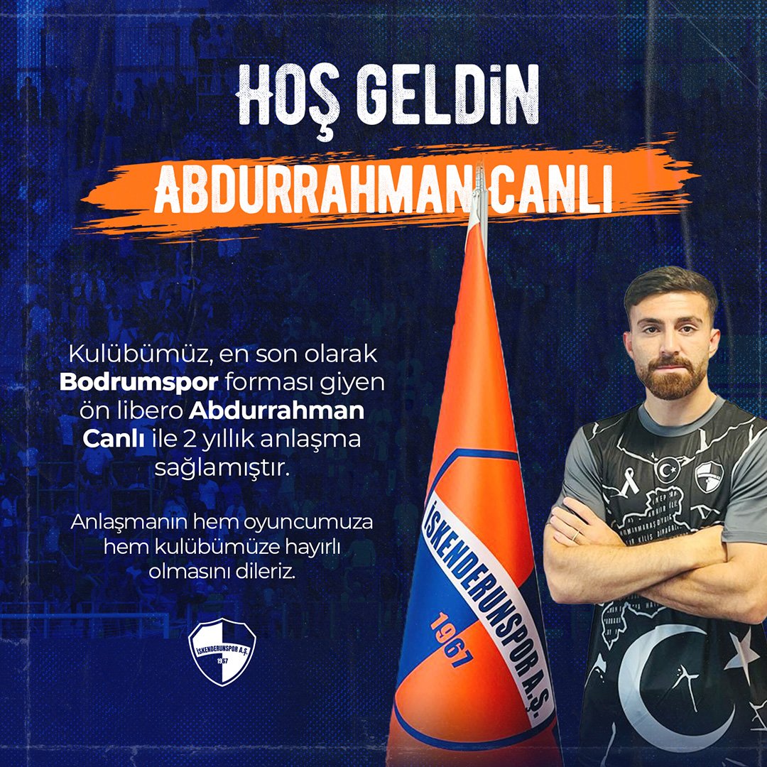 Hoşgeldin Abdurrahman Canlı!
