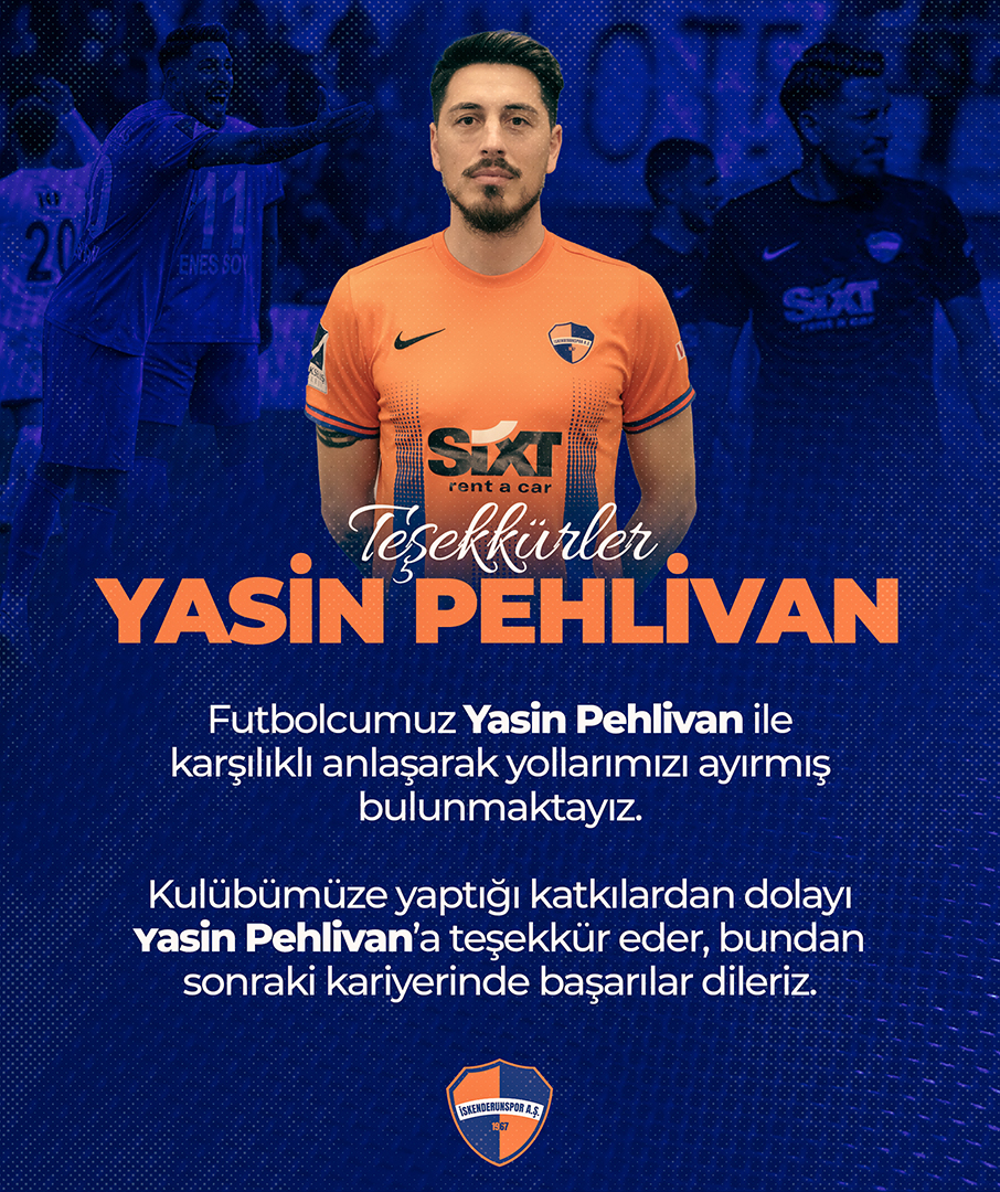 TEŞEKKÜRLER YASİN PEHLİVAN