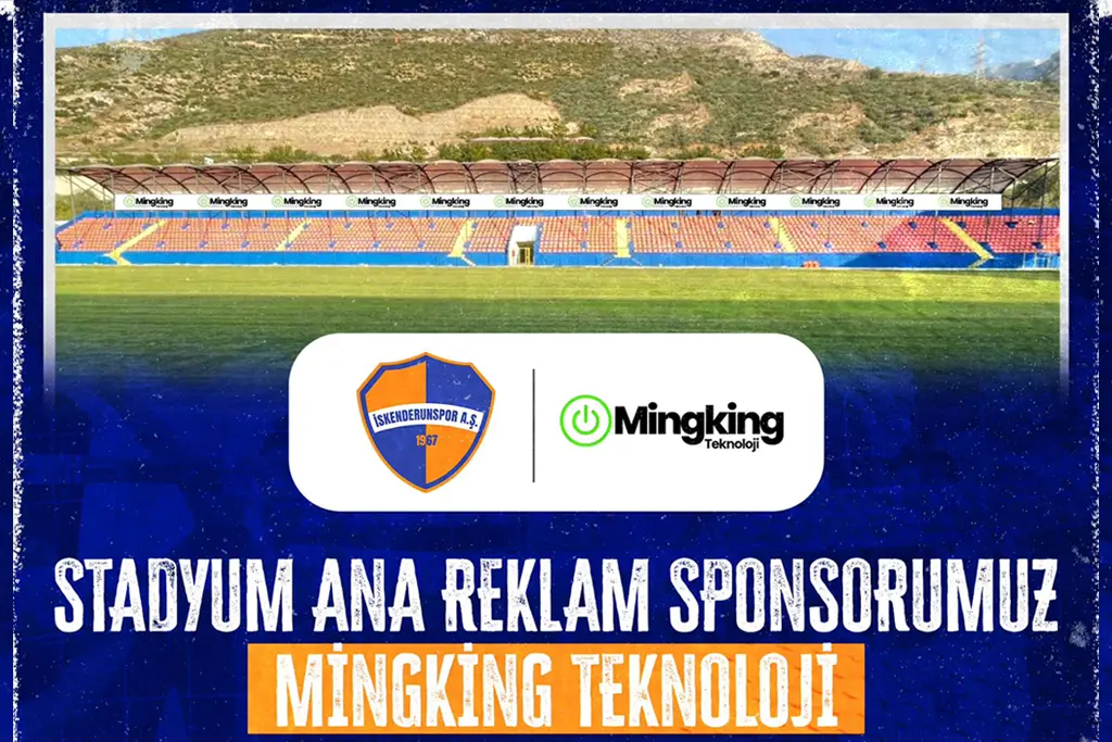 Stadyum Ana Reklam Sponsorumuz Mingking Teknoloji